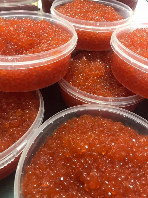 RED AND BLACK CAVIAR